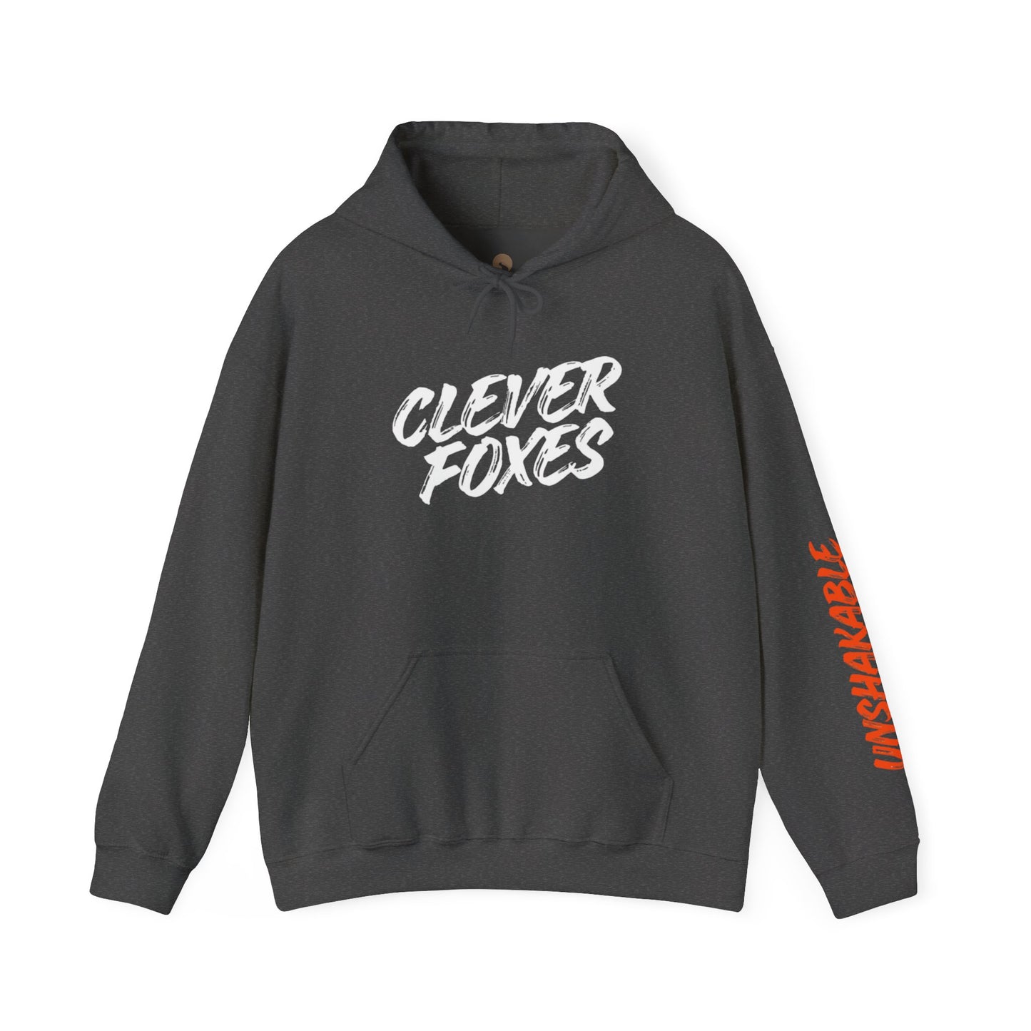 Hooded Sweatshirt Clever Foxes Unshakable Design
