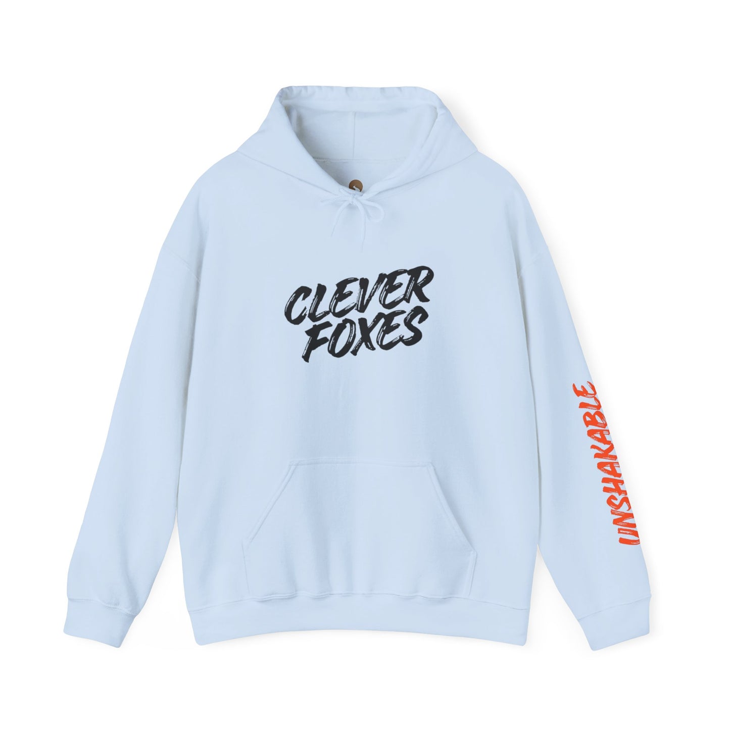 Hooded Sweatshirt Clever Foxes Unshakable Design
