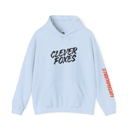 Hooded Sweatshirt Clever Foxes Unshakable Design