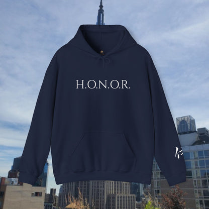 Honor Samurai Hoodie — Japanese Warrior Graphic Sweatshirt