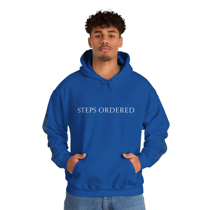 Hooded Sweatshirt - Steps ordered Purpose anchored