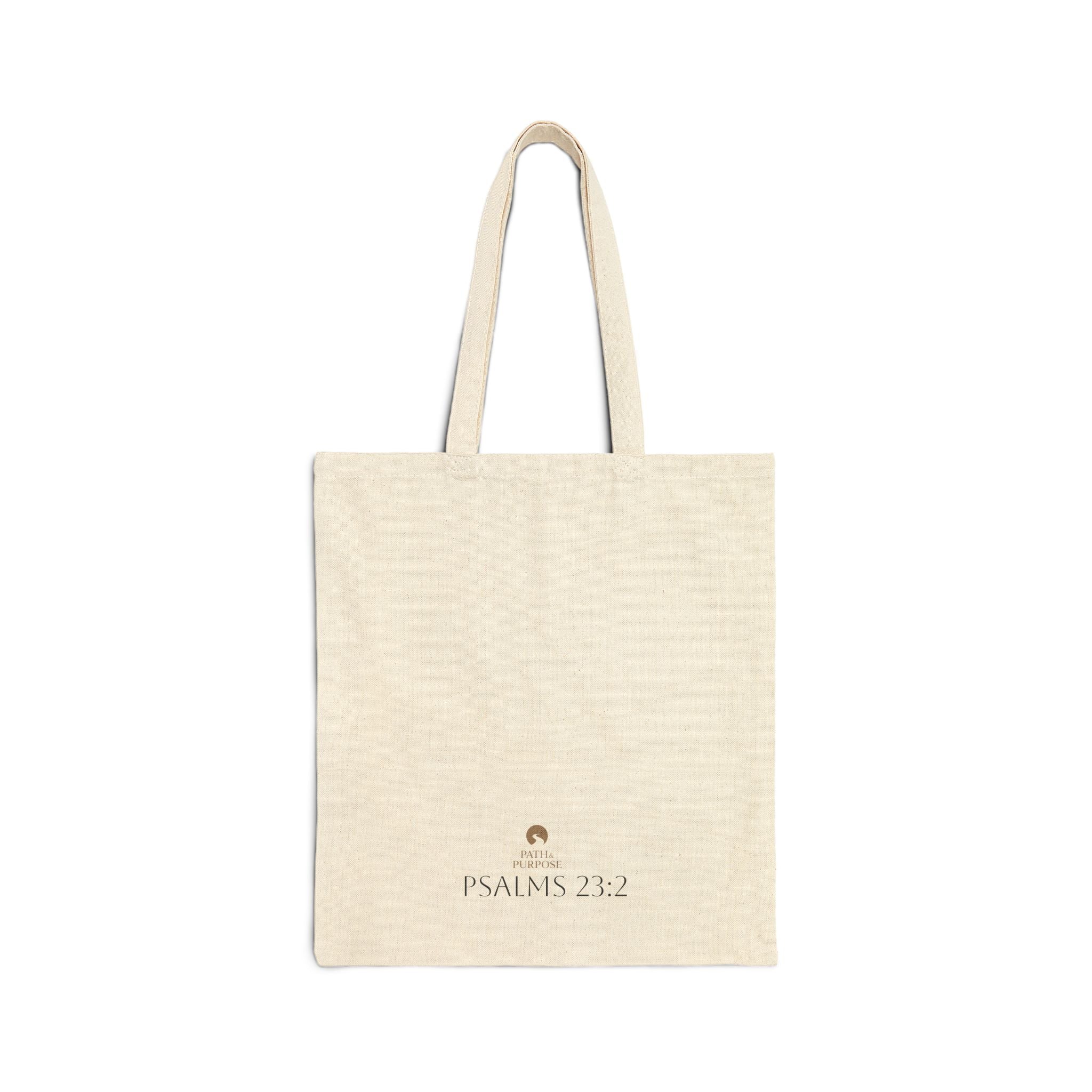 Cozy Up to Winter Cotton Canvas Tote Bag
