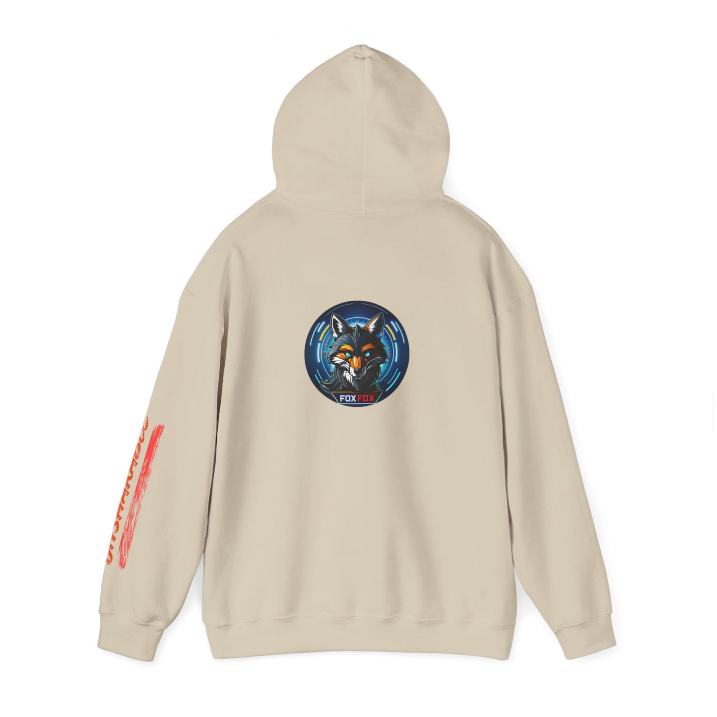 Hooded Sweatshirt Clever Foxes Unshakable Design