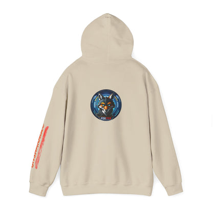 Hooded Sweatshirt Clever Foxes Unshakable Design