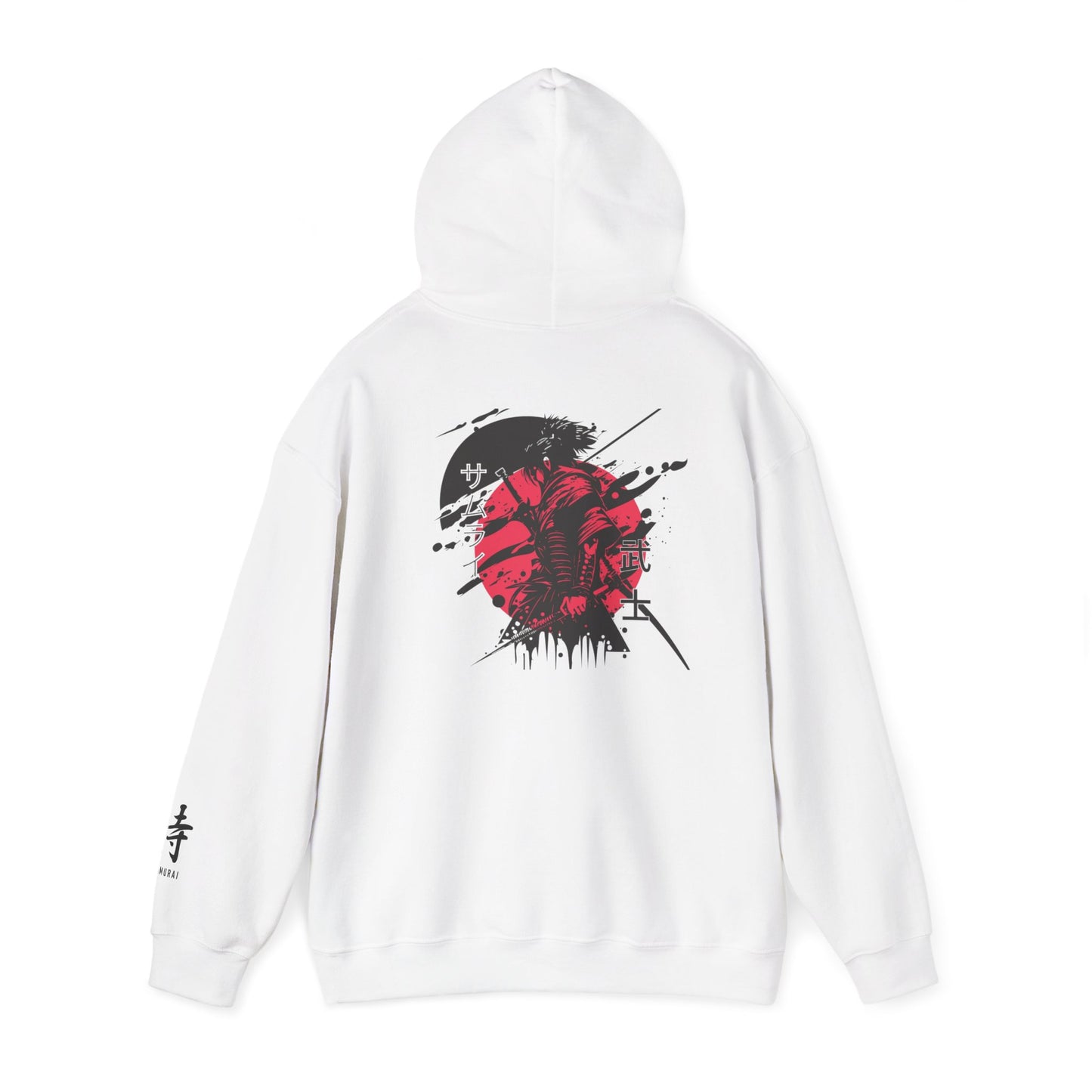 Honor Samurai Hoodie — Japanese Warrior Graphic Sweatshirt
