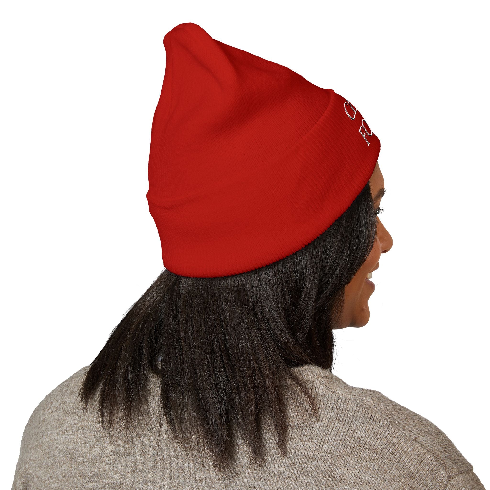 Beanie Clever Foxes Embroidered Cuffed Beanie