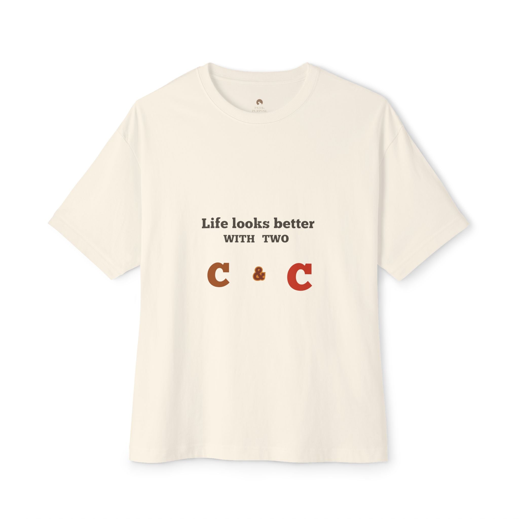 Christian Unisex Tee - Christ and Coffee Design