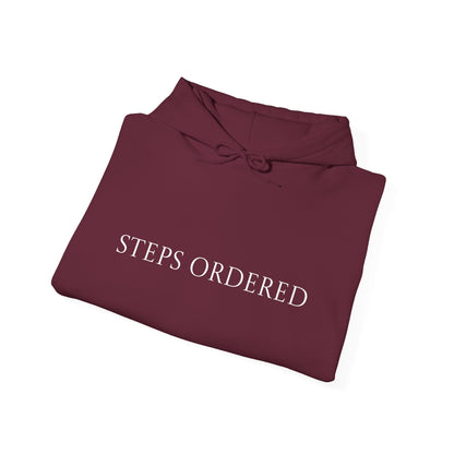 Hooded Sweatshirt - Steps ordered Purpose anchored