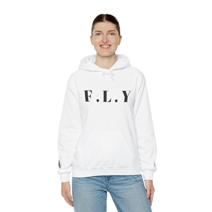 FLY Graphic Hoodie — Bold Minimalist Streetwear Sweatshirt