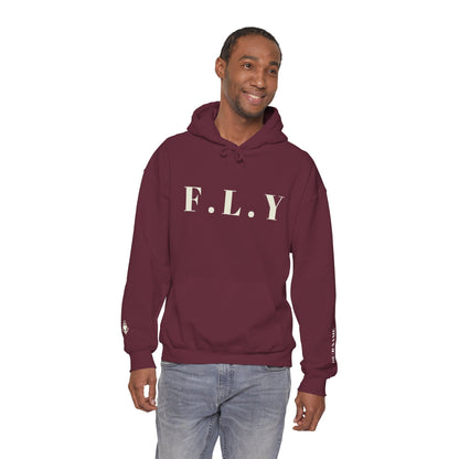 FLY Graphic Hoodie — Bold Minimalist Streetwear Sweatshirt