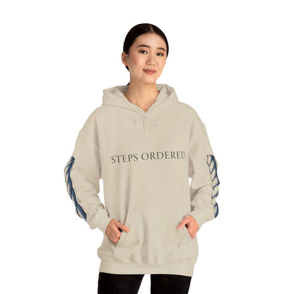 Hooded Sweatshirt - Steps ordered Purpose anchored