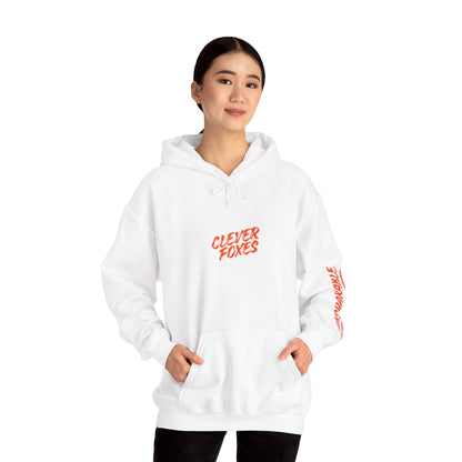 Hooded Sweatshirt Clever Foxes Unshakable Design