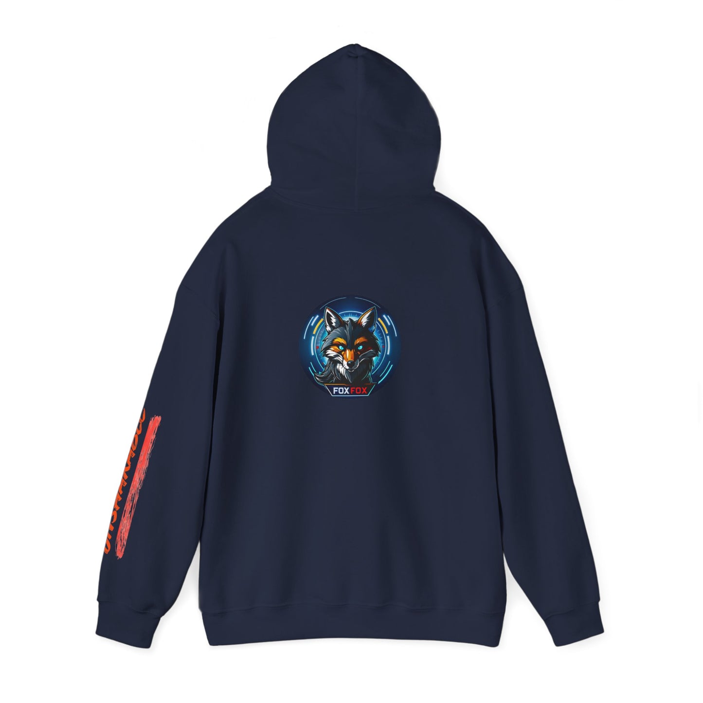 Hooded Sweatshirt Clever Foxes Unshakable Design