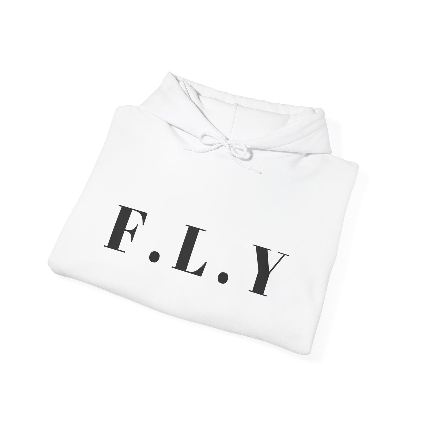 FLY Graphic Hoodie — Bold Minimalist Streetwear Sweatshirt