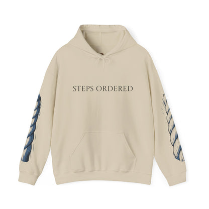Hooded Sweatshirt - Steps ordered Purpose anchored